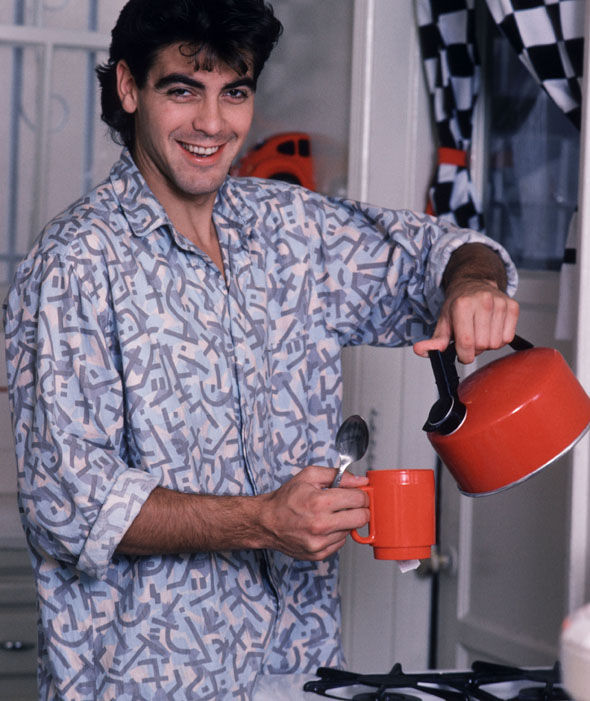 george clooney lived in the closet