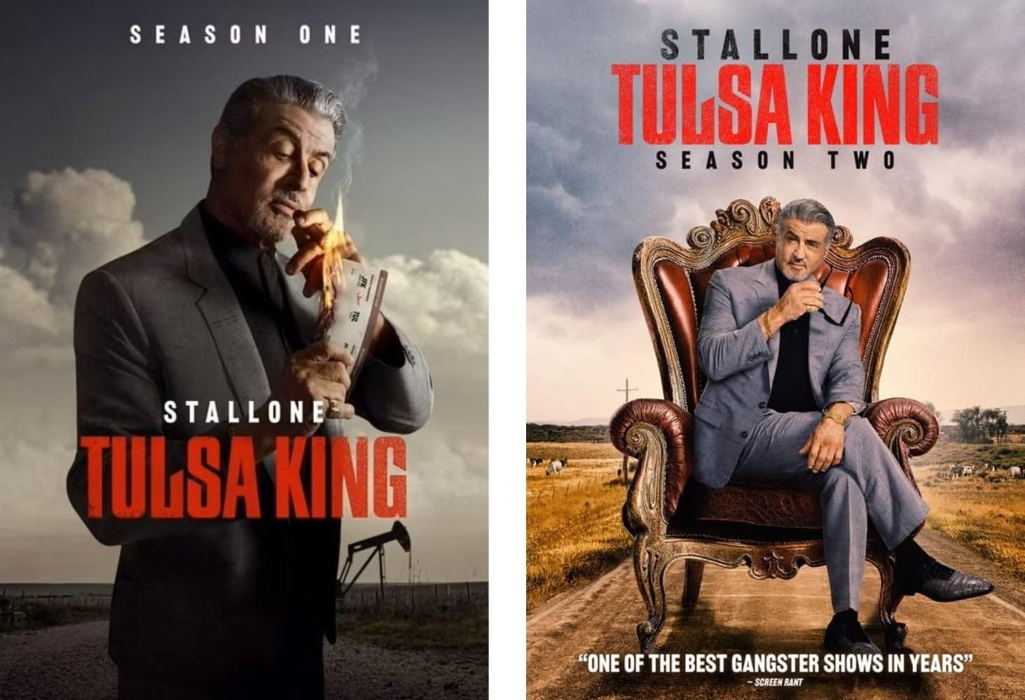 Tulsa King Seasons 1 and 2 DVD collection