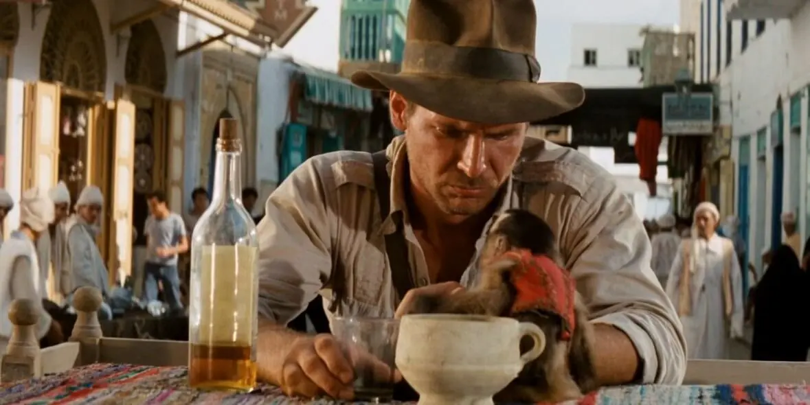 How the monkey saluted Hitler in Raiders of the Lost Ark Spielberg gag